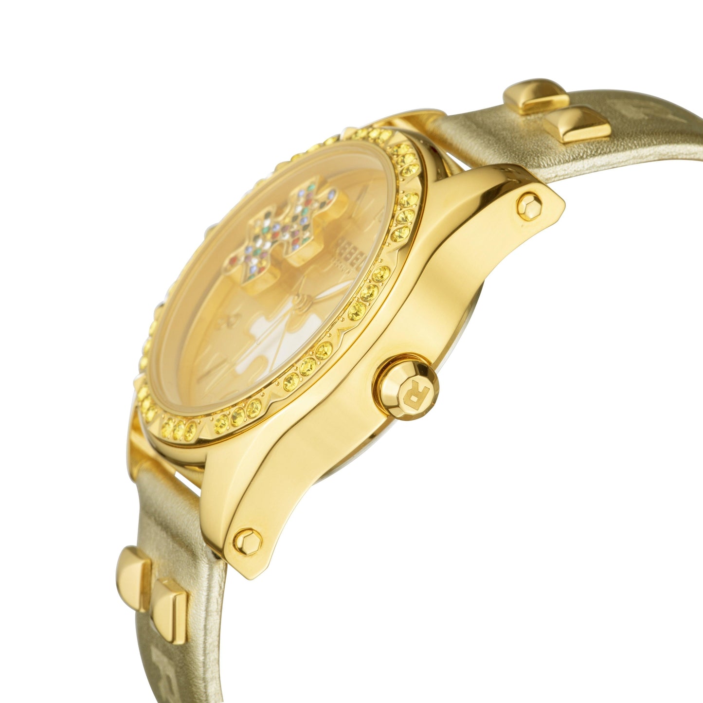 Gravesend Yellow Gold Dial Women's Watch