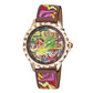 Dumbo Graffiti w/ burgundy Dial Women's Watch-Rebel Brooklyn Watches - RB122-8181 - 